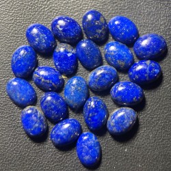 Cabochon de Lapis Lazuli calibré 6x8